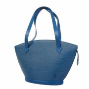 Pre-owned Fabric louis-vuitton-bags Louis Vuitton Vintage , Blue , Dam...