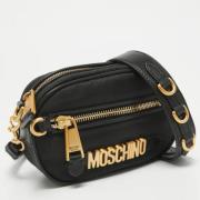 Pre-owned Nylon shoulder-bags Moschino Pre-Owned , Black , Dames