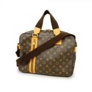 Pre-owned Fabric louis-vuitton-bags Louis Vuitton Vintage , Brown , Da...