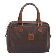 Pre-owned Canvas handbags Celine Vintage , Brown , Dames