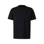 Stijlvolle zwarte T-shirts en Polos Herno , Black , Heren