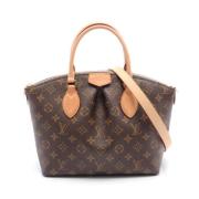 Pre-owned Canvas louis-vuitton-bags Louis Vuitton Vintage , Brown , Da...