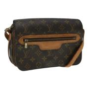 Pre-owned Canvas louis-vuitton-bags Louis Vuitton Vintage , Brown , Da...