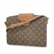 Pre-owned Fabric louis-vuitton-bags Louis Vuitton Vintage , Brown , Da...