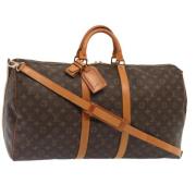 Pre-owned Canvas travel-bags Louis Vuitton Vintage , Brown , Dames