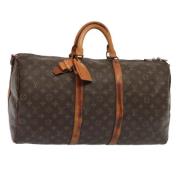 Pre-owned Canvas travel-bags Louis Vuitton Vintage , Brown , Dames