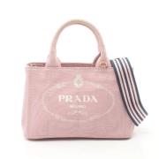 Pre-owned Canvas handbags Prada Vintage , Pink , Dames