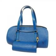 Pre-owned Fabric louis-vuitton-bags Louis Vuitton Vintage , Blue , Dam...