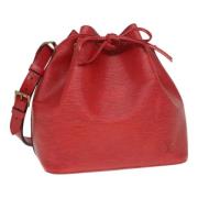 Pre-owned Leather louis-vuitton-bags Louis Vuitton Vintage , Red , Dam...