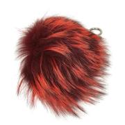 Pre-owned Fur key-holders Fendi Vintage , Red , Unisex