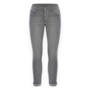 Monroe Jeans voor een stijlvolle look Dondup , Gray , Dames