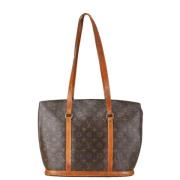 Pre-owned Canvas louis-vuitton-bags Louis Vuitton Vintage , Brown , Da...