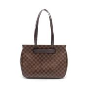 Pre-owned Canvas louis-vuitton-bags Louis Vuitton Vintage , Brown , Da...