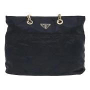 Pre-owned Fabric prada-bags Prada Vintage , Blue , Dames