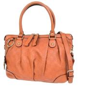 Pre-owned Leather gucci-bags Gucci Vintage , Orange , Dames