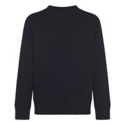 Zwarte Crew Neck Sweater Études , Black , Heren