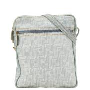 Pre-owned Canvas crossbody-bags Fendi Vintage , Blue , Dames