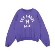 Gebreide Gewassen Dames Trui Alix The Label , Purple , Dames