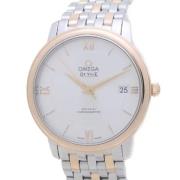 Pre-owned Rose Gold watches Omega Vintage , White , Heren