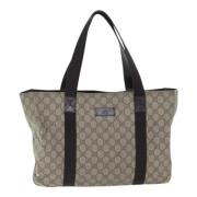 Pre-owned Leather gucci-bags Gucci Vintage , Beige , Dames