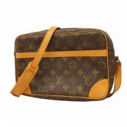 Pre-owned Fabric shoulder-bags Louis Vuitton Vintage , Brown , Dames