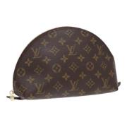 Pre-owned Canvas pouches Louis Vuitton Vintage , Brown , Dames