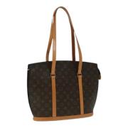 Pre-owned Canvas totes Louis Vuitton Vintage , Brown , Dames