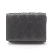 Pre-owned Fabric wallets Bottega Veneta Vintage , Black , Dames