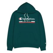 Hoodie Champion , Green , Heren