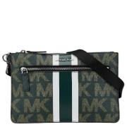 Pre-owned Canvas shoulder-bags Michael Kors Pre-owned , Green , Dames