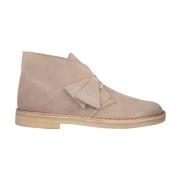 Desert Boot Suède Dames Clarks , Beige , Dames