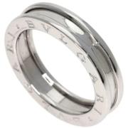 Pre-owned White Gold rings Bvlgari Vintage , Gray , Dames