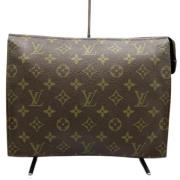 Pre-owned Canvas wallets Louis Vuitton Vintage , Brown , Dames