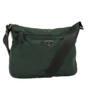 Pre-owned Nylon prada-bags Prada Vintage , Green , Dames