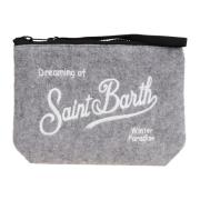 Wollen Aline W Clutch MC2 Saint Barth , Gray , Dames