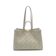 Pre-owned Canvas handbags Fendi Vintage , Green , Dames