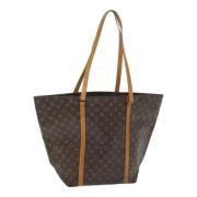 Pre-owned Canvas shoulder-bags Louis Vuitton Vintage , Brown , Dames