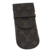 Pre-owned Canvas pouches Louis Vuitton Vintage , Brown , Dames