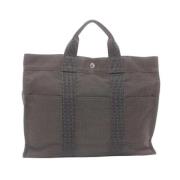 Pre-owned Canvas totes Hermès Vintage , Brown , Dames