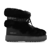 Sneeuwlaarzen MB Ltrack Faux Fur WP Moon Boot , Black , Dames