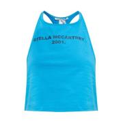 Top met logo Stella McCartney , Blue , Dames