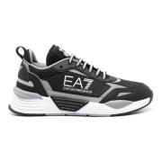 Zwarte Casual Trainers Sneaker Emporio Armani EA7 , Black , Heren