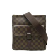 Pre-owned Canvas louis-vuitton-bags Louis Vuitton Vintage , Brown , Da...