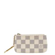 Pre-owned Canvas wallets Louis Vuitton Vintage , White , Dames