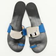 Pre-owned Fabric sandals Giuseppe Zanotti Pre-owned , Blue , Dames