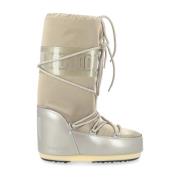 Platinum Glance Icon Stijlvolle Laars Moon Boot , Beige , Dames