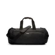 Sacca Mareville L Black Weekendtas K-Way , Black , Unisex