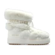 Sneeuwlaarzen MB Ltrack Faux Fur WP Moon Boot , White , Dames