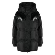 Zwarte Puffer & Down Jas Stand Studio , Black , Dames