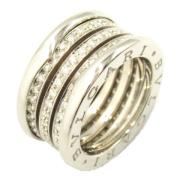 Pre-owned Metal rings Bvlgari Vintage , Gray , Dames